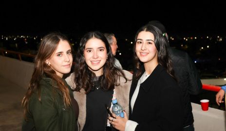  Farah, Andrea e Isabel.