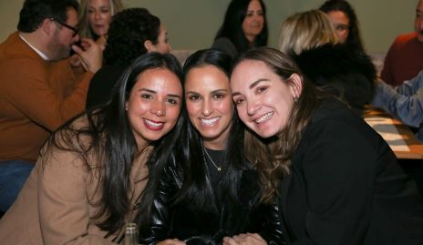  Evelyn Rodríguez, Natalia Leal y Marcela Elizondo.