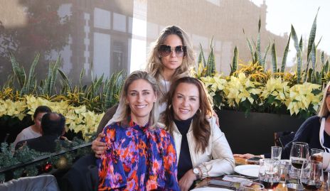  Sofía Hinojosa, María José Pedrero y Gaby Herrera.