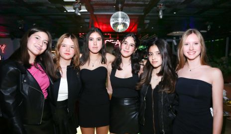  Andrea Guerrero, Isabela Pacheco, Beatriz Chávez, Yara Lashner, Romina Briones, Ana Pao Granados.