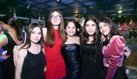  Ana Leticia, Isabela, Fernanda, Dalel Valentina y María Emilia.