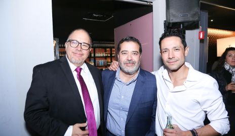  Gustavo Rivera, Erick Cerda y Luis Sarabia.