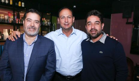  Erick Cerda, Juan Carlos Villalobos y Luis Regil.