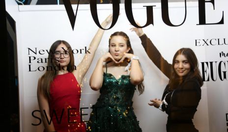  Isabela García, Eugenia Rivera y Dalel Valentina Abraham.