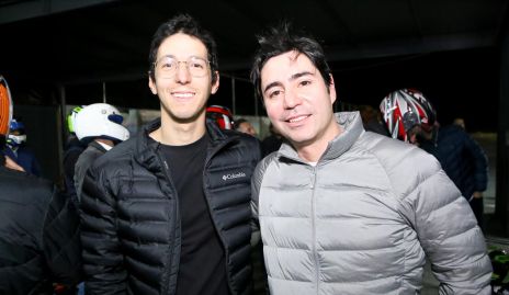  Alex de Alba y Mauricio Zollino.