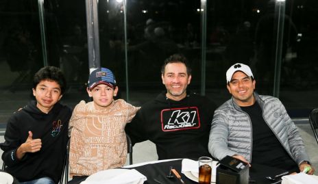  Mateo Portales, Gerardo Portales, Rodrigo y Rodrigo Galicia.