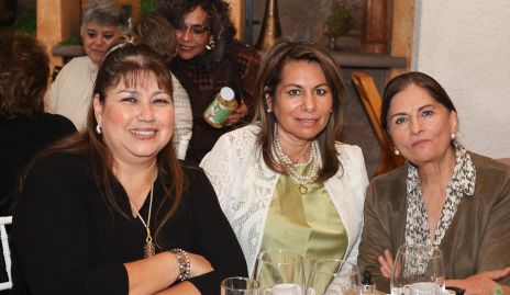  Gaby Portillo, Rosy de García y Mónica Guillén.