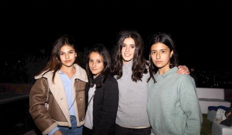  Sofía Abella, Sofia Peña, Antonella Colón y Natalia Vargas.