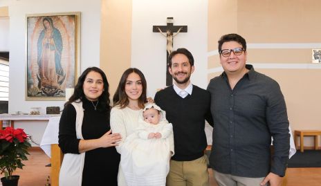  Alejandra Berrueta, Montse Berrueta, Montserrat Sánchez, Pablo Sánchez y Luis Fernando Rodríguez.