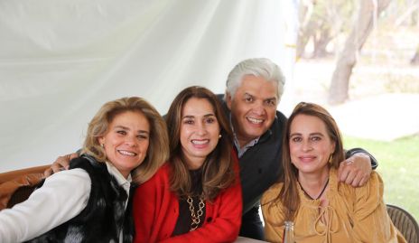  Marcela Benavente, Liz Stevens, Gerardo Rodríguez y Meritchell Galarza.