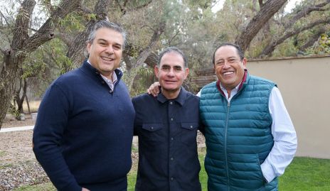  Salomón Dip, Eduardo Zendejas y Adolfo Arriaga.