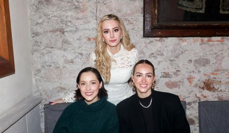  Laura Bravo, Valeria Guerrero y Vero Sojo.