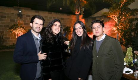  Federico Alcalde, Rocío Mendizábal, Paola López y Enrique Perafán.