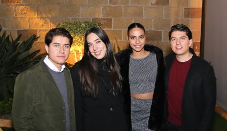  Enrique Perafán, Paola López, Ximena Anaya y Santiago Perafán.