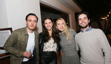  Diego González, Carola García, Emilia García y Marcelo Navarro.