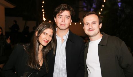  Loretta Abud, Juan Pablo Arriaga y Santiago Corripio.