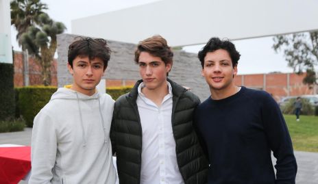  Marco, Roberto y Mateo.