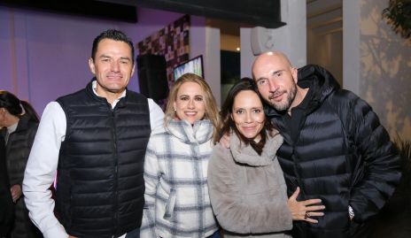  Yapur Dahda, Fabiola Ramírez, Hortensia López y Juan Pablo Nava.