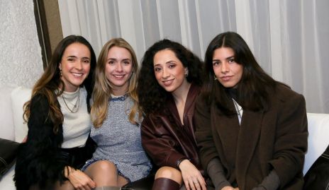  María Cueli, Faustina Villarreal, Claudia Pérez y Ana Lucia Díaz Infante.