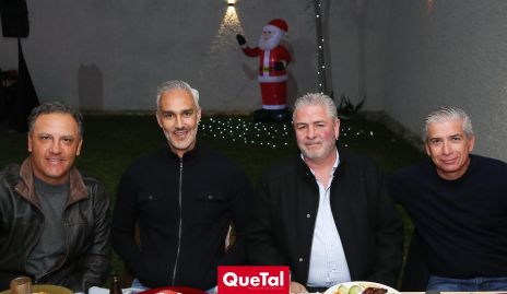  Greg Norman, Oscar Estrada, Oscar Vera y Juan Carlos Barceló.