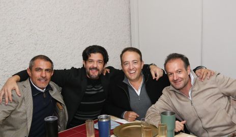  Arturo González, Marcelo Lozano, Javier Algara y Eduardo Rueda.