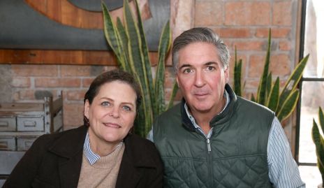  Martha Malo y Andrés Bárcena.