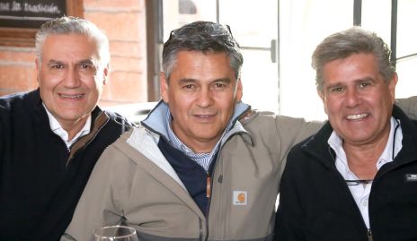  Juan Manuel Piñero, Manuel Zacarías y Galo Galván.