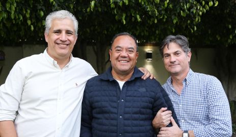  Pedro Zermeño, Alejandro Aguillón y Gustavo Medina.