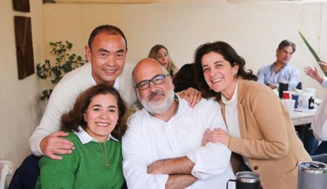  Michael Tan, Aranza Rodríguez, Toño Villalba y Laura Nieto.