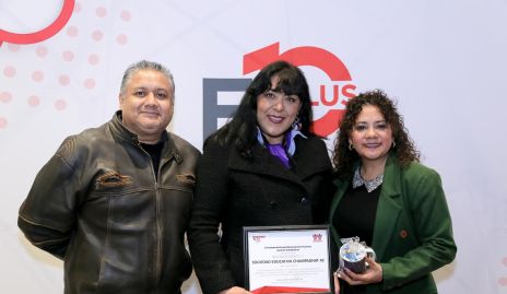  José Alejandro Sánchez, Zaida Ileana Castillo y Minerva Leija.