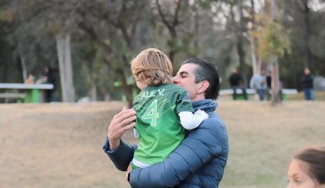  Ale Valladares y su papá Alejandro Valladares.