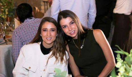  Sofía César e Isa Gaviño.