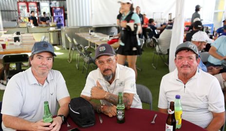  Mauricio Balbontín, José Carrera y Jesús Alonso Herrera.