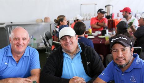  Victoriano Martínez, Fernando Flores y Carmelo Vega.