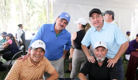  Daniel Dávalos, Leonel Fajardo, Emigdio Melo y Ricardo Torres.