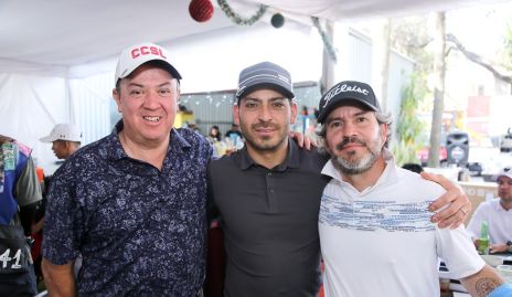  Miguel Bárcena, Arturo Hernández y Gustavo Lozano.