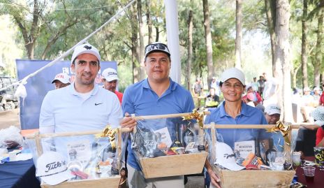  Luis Coronado, Luis Hernández y Alejandra Mireles.