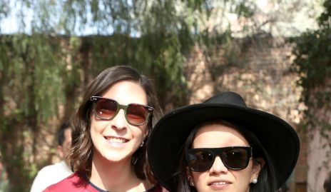 Paulina Solano y Lucero Chávez.