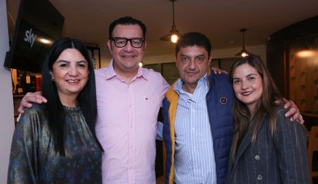  Nayelli Rodríguez, Roberto Pérez, Jaime Borjas y Zaira Hervert.