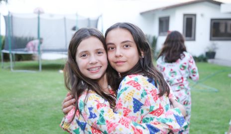  Andrea Romero y Maya Vázquez.