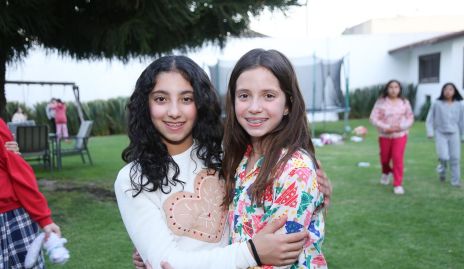  Sofía Chevaile y Andrea Romero.
