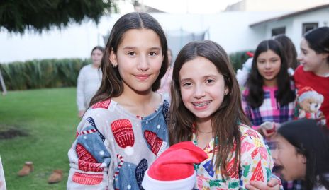  Alexia Zapata y Andrea Romero.