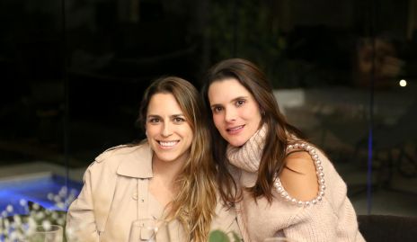  Paulina Aguirre y Jessica Martín.