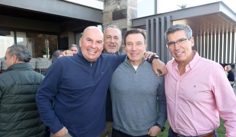  Quique Portillo, Fito Rivera, Federico Alcalde y Mauricio Alcalde.