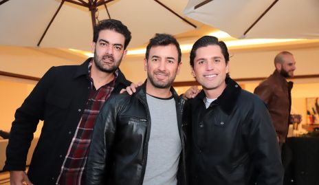  Roberto Abud, Marco Güemes y Gerardo Serrano.