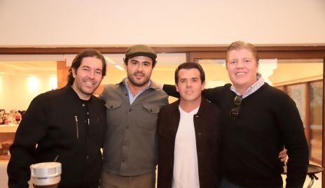  Alejandro Zamanillo, Pedro Leal, Jorge Torres y Manuel Zárate.