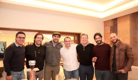  Xavier Azcárate, Alejandro Zamanillo, Pedro Leal, Luis Leal, Manuel Zárate, Anuar Zarur y Guillermo Medlich.