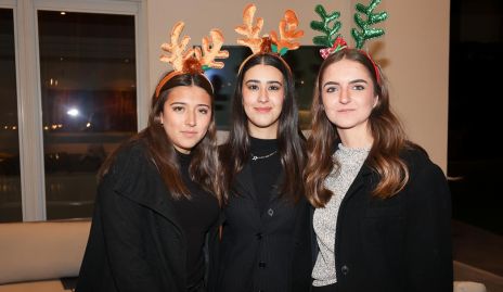  María Heredia, Isabel Gutiérrez y Camila Bárcena.
