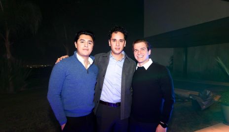 José Miguel Ruiz, Juan Pablo Chevaile y Juan Pablo Mendizábal.