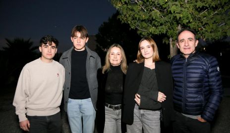  Familia Abaroa Artolózaga, Iñaki, Paulo, Gaby, Belén y Juanca.